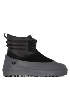 Мужские ботинки Classic Mini стеганые комбинированные, черный Ugg