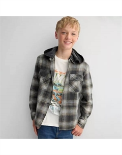 Супермягкая фланелевая кофта с капюшоном для мальчиков 8-20 лет, обычная и хаски, черный Sonoma goods for life