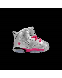 Кроссовки  6 Retro TD 'Valentines Day', серебряный Air jordan