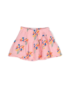 Юбка Fireworks с оборками, розовый Bobo choses