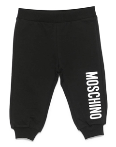 Спортивные брюки с логотипом, черный Moschino kids