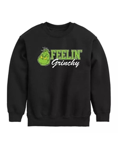 Мальчиковая флисовая толстовка Dr Seuss "Гринч" 8-20, черный Licensed character