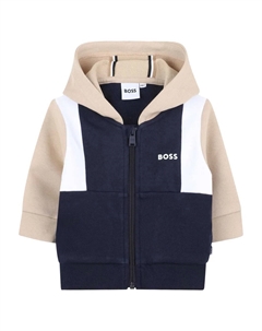 Худи с логотипом, синий Boss kidswear