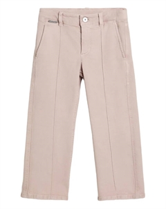 Брюки со швами, розовый Brunello cucinelli kids