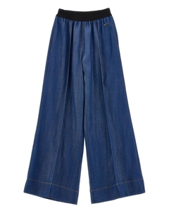 Широкие джинсы, синий Monnalisa