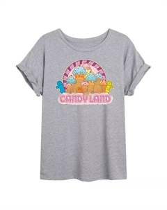 Детская футболка оверсайз Candy Land Castle, серый Hasbro