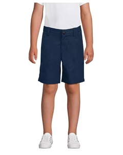 Шорты-чинос для активного отдыха Big Boys Top of Knee, синий Lands' end