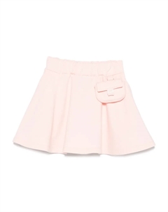 Расклешенная юбка с карманами, розовый Fendi kids