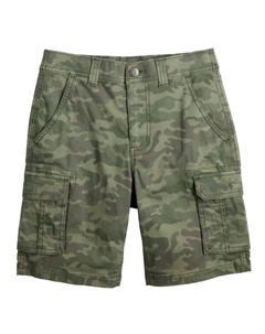 Шорты-карго для мальчиков 8-20 лет, классические и свободные, цвет classic camo olive Sonoma goods for life