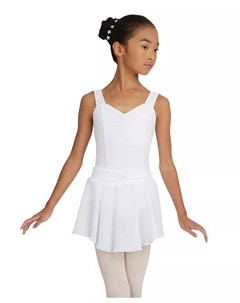 Юбка для девочек на резинке Georgette, белый Capezio