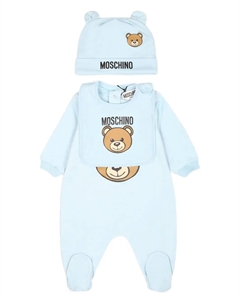 Пижама с логотипом, синий Moschino kids