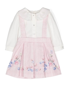 Платье с цветочным принтом, розовый Lapin house