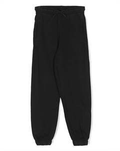 Спортивные брюки с нашивкой-логотипом, черный Msgm kids