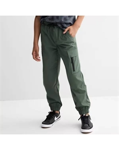 Мальчики 8-20 лет мешковатые джоггеры на резинке из ткани рипстоп в обычной и свободной посадке, цвет esta olive Sonoma goods for life