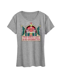 Футболка Juniors с переоцененным графическим принтом «Доктор Сьюз и Гринч», серый Licensed character