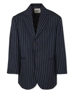 Пиджак в полоску, синий Douuod kids