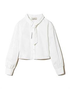 Поплиновая рубашка, белый Twin-set kids