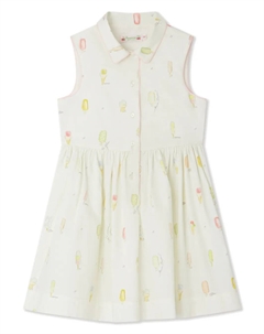 Платье Anne, нейтральный Bonpoint