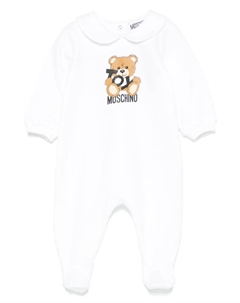 Пижама с узором, белый Moschino kids