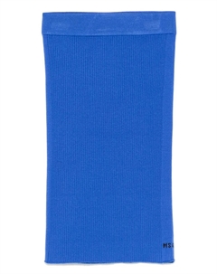 Юбка в рубчик, синий Msgm kids