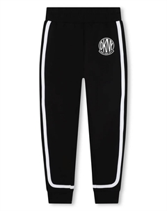 Спортивные брюки Milano с нашивкой-логотипом, черный Dkny kids