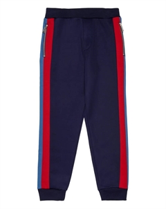 Спортивные брюки с полосками, синий Dsquared2 kids