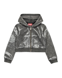 Худи Sdenny, серый Diesel kids