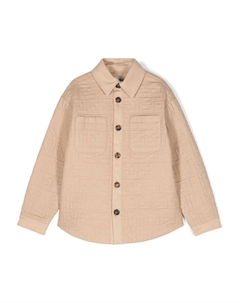 Куртка с логотипом FF, нейтральный Fendi kids