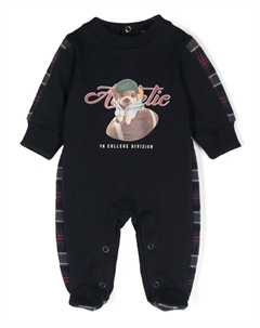 Пижама с принтом, черный Lapin house