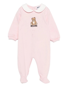 Пижама с принтом Teddy Bear, розовый Moschino kids