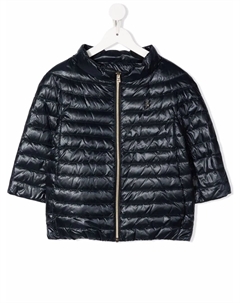 Пуховик на молнии, синий Herno kids