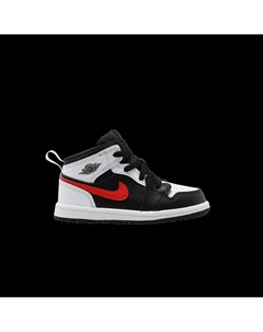 Кроссовки  1 Mid TD 'Chile Red', черный Air jordan