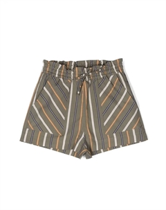 Шорты в клетку, зеленый Aspesi kids