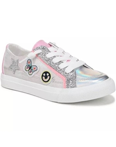 Камуфлированные слипоны Pebble 3-k для девочек из искусственной кожи, серебряный Blowfish malibu