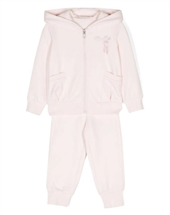 Спортивный костюм из джерси с графичным принтом, розовый Lapin house