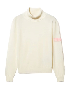 Джемпер с логотипом, белый Pucci junior