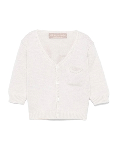 Кардиган с V-образным вырезом, нейтральный La stupenderia