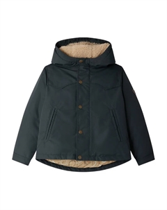 Пальто с капюшоном, серый Bonpoint