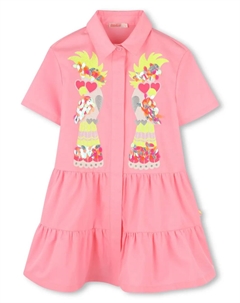 Платье с принтом, розовый Billieblush