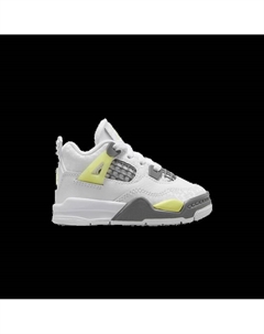 Кроссовки  4 Retro TD 'Light Lemon Twist', белый Air jordan