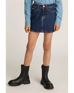 Детская джинсовая юбка, темно-синий Calvin klein jeans