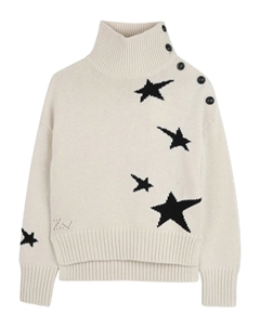 Свитер с высоким воротником, нейтральный Zadig & voltaire kids