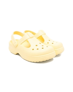 Клоги Classic T Mary Jane с перфорацией, желтый Crocs kids