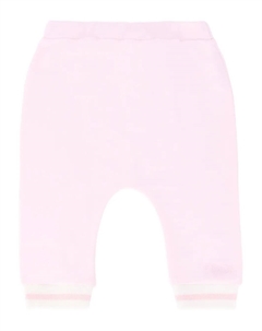 Спортивные брюки с вышитым логотипом, розовый Fendi kids