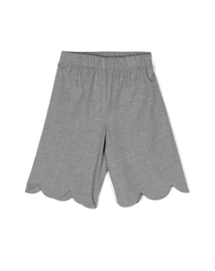 Брюки с фестонами, серый Il gufo