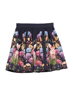 Юбка с цветочным принтом, синий Molo