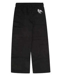 Джоггеры с логотипом, черный Msgm kids