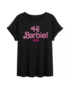 Футболка Juniors с графическим принтом «The Movie Hi», черный Barbie