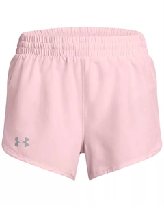 Шорты Big Girls Fly-By 3", красный Under armour