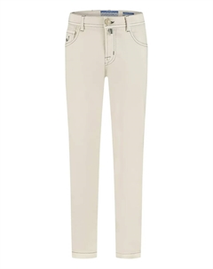 Брюки с нашивкой-логотипом, нейтральный Jacob cohen